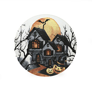Halloween Blue Castle Servis Tabağı 26 Cm 19952
