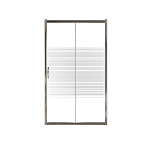 Duşakabin Ön Cephe 5mm Çizgili H:190 - Ölçü : 116 116 cm