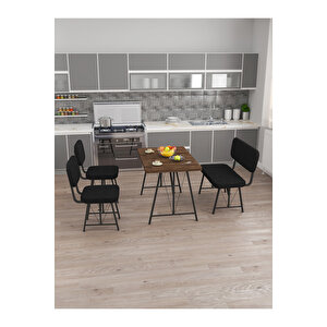 Mygusi̇ Hayat 4 Ki̇şi̇li̇k Mutfak Masasi Takimi Amalfi̇ 2s1b