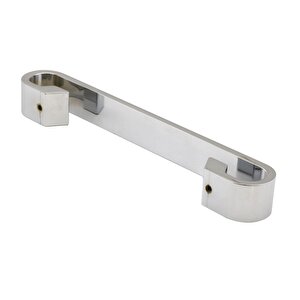 Nobel Barida Kulp (mobilya Dolap Kapak Çekmece Kulpu Krom Metal 128 Mm