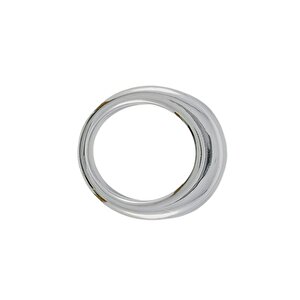Oval 32 Mm Krom Düğme Kulp / 7 ADET