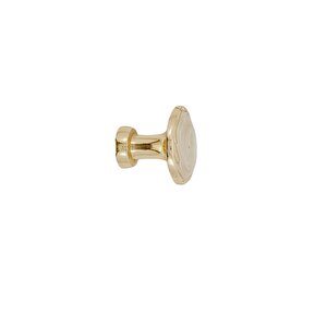 Ventus Gold Krem Düğme Tekli Kulp ( 5 Adet )