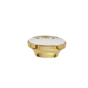 Guisti Gold Desenli 32 Mm Düğme Kulp ( 5 Adet )