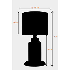 Foton Black Gold Contrast Cam Abajur