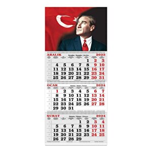 2024 Yılı Atatürk Takvim Set (gemici Takvim-masa Takvimi-masa Ajandası)