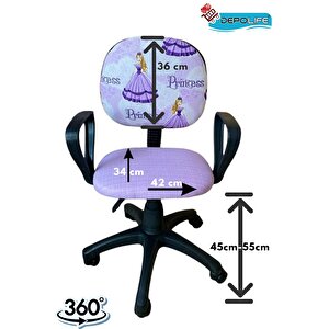 Çocuk Odası Ders Çalışma Koltuğu Amortisörlü