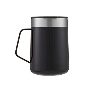 Streeterville Vakumlu Masa Kupası 420ml Siyah