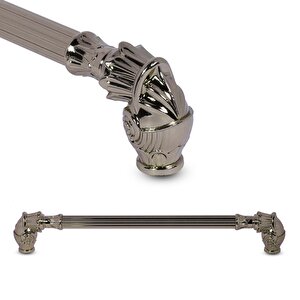 Alyans Çekmece Dolap Kapak Kulpu Kulbu 224 Mm Rustik Metal Kulp Bronz