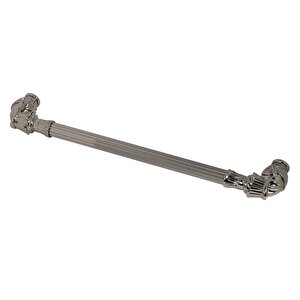 Alyans Çekmece Dolap Kapak Kulpu Kulbu 224 Mm Rustik Metal Kulp Bronz