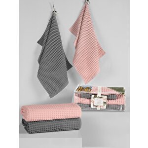 Torshon Korent 40x80 - 70x140 4'lü Havlu Takımı