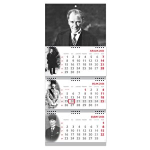 2026 Atatürk Gemici Takvimi + Atatürk Piramit Takvimi Set