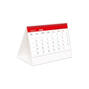 2026 İstanbul Piramit Masa Takvimi Masaüstü Takvim 16x15,5 Cm