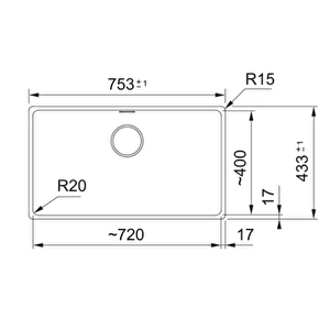 Marıs Mrg 210/110-72 Bianco Granit Eviye 125.0688.495