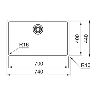 Maris Mrx 110-70 Inox Eviye 122.0654.855