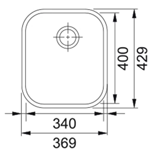 Baccini Amx 110-34 İnox Paslanmaz Çelik Eviyeler 122.0654.849