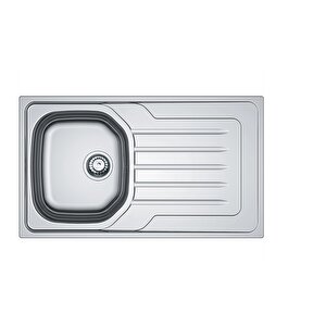 FRANKE OLL 611 ONDALİNE EVYE, 1 GÖZ, SAĞ, DEKOR  101.0688.500