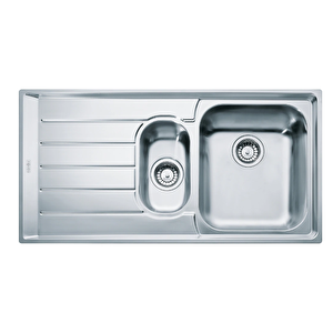 Neptun Slimtop Nex 251 Paslanmaz Çelik SOL Damlalıklı Evye 127.0059.717