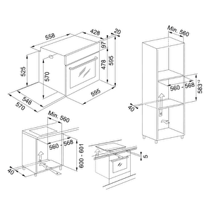 Fsl 86 H Bk Black Glass 116.0609.471