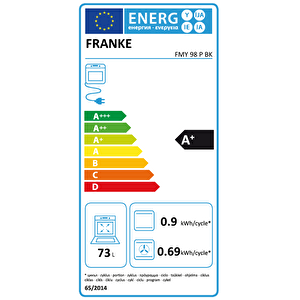 Franke Mythos Fmy 98 P Bk 73 Lt Ankastre Fırın 116.0606.102