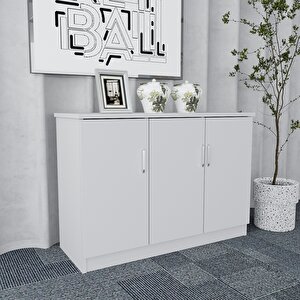 Bubble 5'li Ofis Takımı Model 5 Beyaz Montaj Dahil