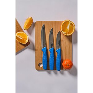 Vegeta | Kutulu 3 Parça Çelik Bıçak Seti