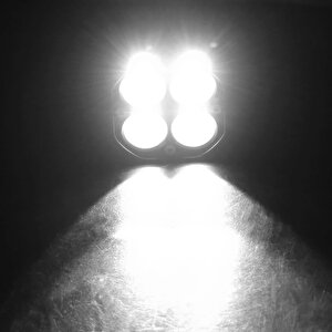 Space Offroad Sis Lambası 4 Led 12-32v 40w -set Beyaz / Lass284-2