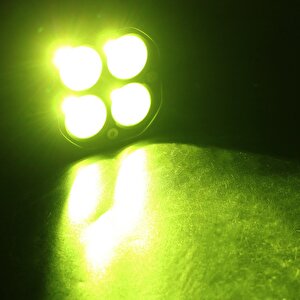 Off-road Sis Lambası 4 Led 12-32v 40w -set Sarı / Lass284-1