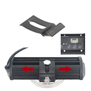 Offroad Sis Lambası Beyaz 16cm 48w Adet 12-32v  Adet / Lass345