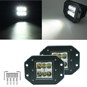 Offroad Sis Lambası 6 Led 18w Takım / Lass318