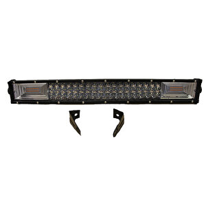 Offroad Sis Lambası 60cm 90led Beyaz-amber 270w Çakarlı Adet / Lass291
