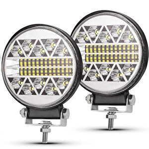 Yuvarlak Flaşlı Sis Lambası 12-24v / Lass314