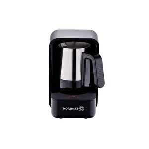 Korkmaz A863 Moderna Siyah Satin Kahve Makinesi