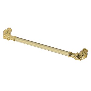 Alyans Çekmece Dolap Kapak Kulpu Kulbu 224 Mm Gold Rustik Metal Kulp (4 Adet)