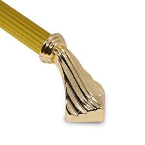 Konak Çekmece Dolap Dolabı Kapak Kulpu Kulpları Kulbu 224 Mm Gold Metal Kulp (4 Adet) Mobilya Mutfak