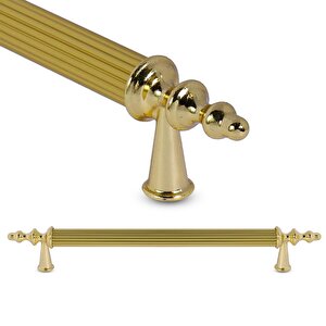 Ovacık Mobilya Mutfak Çekmece Dolap Dolabı Kulpu Kulbu Gold Metal Kulp (192 Mm-192.2 Cm) (4 Adet)