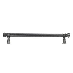 Akbatı Çekmece Dolap Kapak Kulpu Kulbu 224 Mm Antik Gümüş Rustik Kulp (4 Adet)