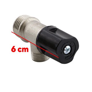 Metal Aç Kapa Vanalı Kumlanmış Kumlamalı Taharet Musluğu Sağlam Ara Musluk Wc Klozet 0473