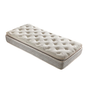 Heyner Golden Organic Cotton Kuş Tüyü Kelebek Pedli̇ Ortopedi̇k Yayli Yatak Tek Ki̇şi̇li̇k Yatak