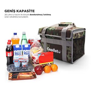 Coolist Cl26c 26 Litre Katlanabilir Termos Bez Çanta / Buzluk