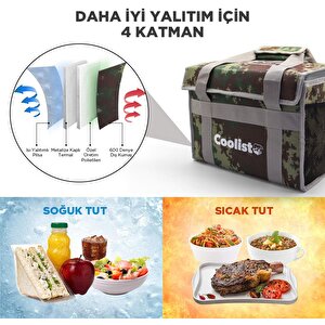 Coolist Cl36c 36 Litre Katlanabilir Termos Bez Çanta / Buzluk
