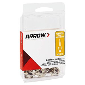 Arrow Gsfk6 6’lı Çıtçıt Düğme Seti