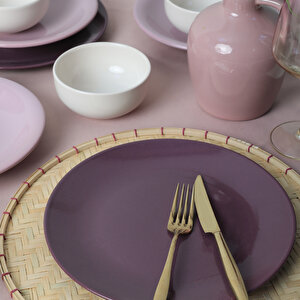 Keramika Purple Mix Yemek Takımı 18 Parça 6 Kişilik 031-451-498