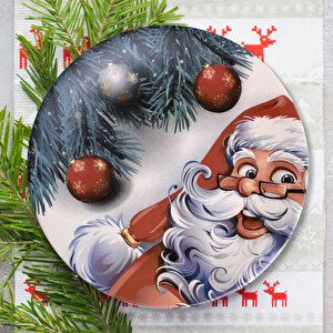 Keramika Noel Baba  Servis Tabağı 26 Cm -17980