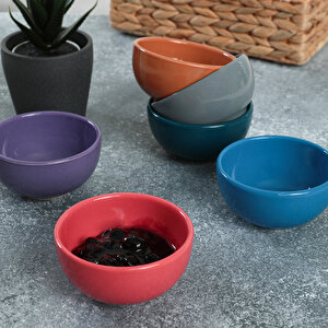 Mixed Bulut Mini Çerezlik / Sosluk 8 Cm 6 Adet 406-418-501-552-606-620