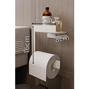 Raflı Tuvalet Kağıtlığı Tuvalet Kağıdı Aparatı Tuvalet Kağıdı Standı