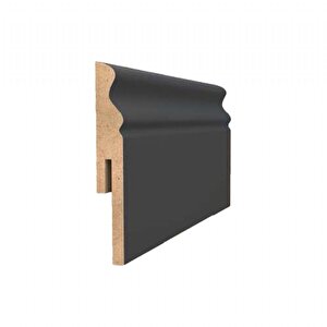 Yalı Serisi Antrasit B Model 10cm Pvc Süpürgelik