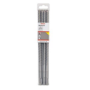 Sds Plus-5x 10'lu 10 X 260 Mm Dört Elmaslı Matkap Ucu 2608833904