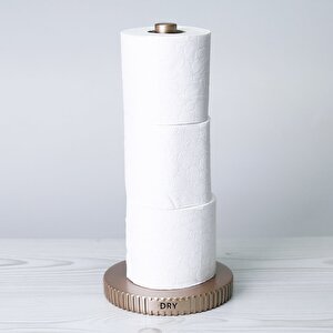 Grooved Tuvalet Kağıtlığı Vizon