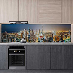 Mutfak Tezgah Arası Folyo Fayans Kaplama Folyosu Dubai 60x500 cm