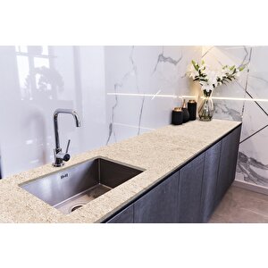 Tezgah Üstü Fayans Kaplama Folyosu Mutfak Tezgahı Kaplama Rustik Marble 70x100 cm